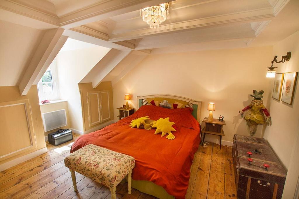 Domaine Des Papeteries Bed & Breakfast Plounevez-Moedec Luaran gambar